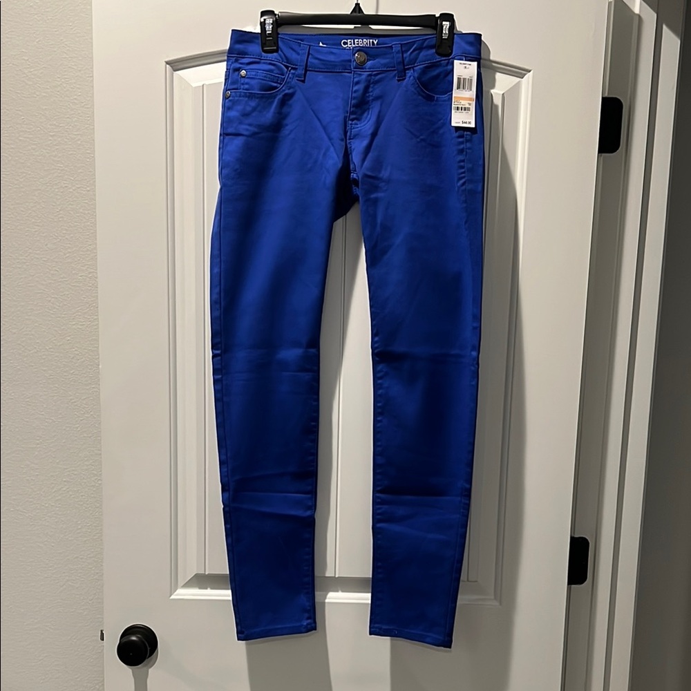 Celebrity Pink Blue Skinny Jeans